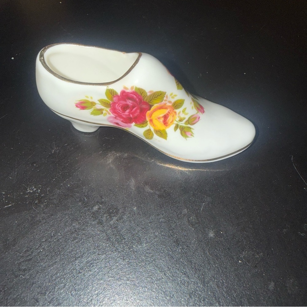 Elegant Floral Women's Heels - White with Pink and Yellow Accents